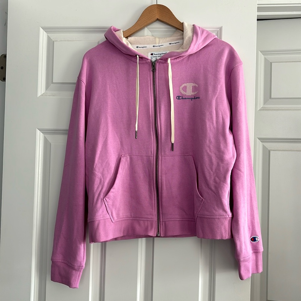 Champion Zip Up Hoodie Women’s Size L